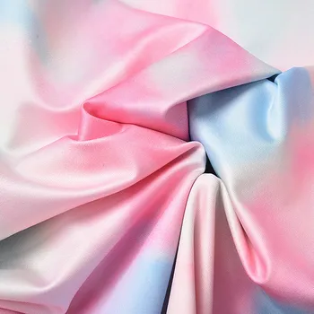 Tie-dye Tops Daamid Blusas Mujer De Moda 2021 Naiste Suvised Vabaaja Triibuline Printimine O Kaela Lühikese Varrukaga Särk Tops Рубашка#G30