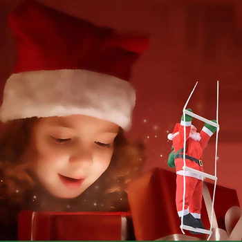 Jõulud Ripats Santa Claus Rippuvad Nukk Redeli Köisronimise Uus Aasta Puu Christmas Tree Teenetemärgi Rippuvad Decor