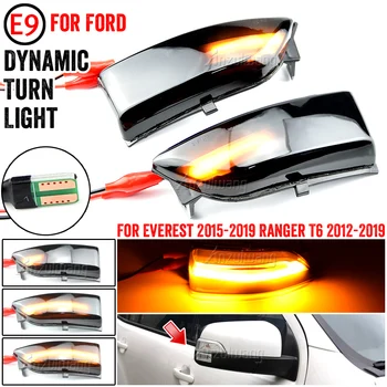 2tk Ford Ranger T6 2012-2019 Raptor Wildtrak Dünaamiline LED suunatuled Blinker Sequential Küljel Peegel Märgutuli