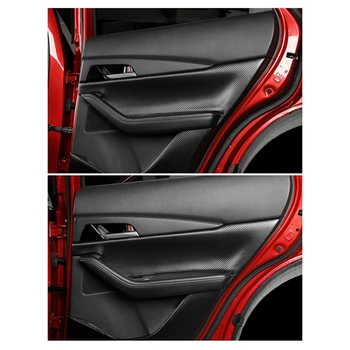 Auto Nahk Ukse Paneeli Taga Foreskin Kaas Mazda CX30 CX-30 2020 2021 Auto Salongi Ukse Paneelid Valvurid