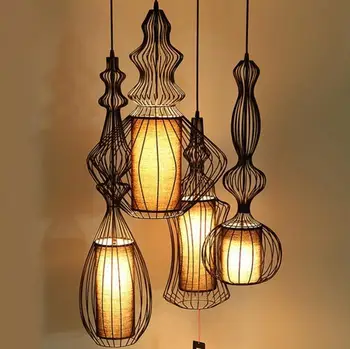 Tänapäeva Ameerika Ripats Tuled Söögituba, Magamistuba Ripats Lamp Peatamise Valgusti Vintage Home Valgustus Hanglamp