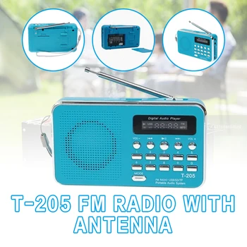MAYITR 1tk LCD Digital FM-Raadio-Kaasaskantav Laetav USB-TF FM-Raadio, mobiiltelefon, Arvuti, MP3 Pleier