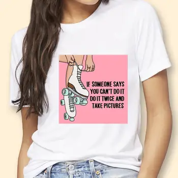 Naiste Naljakas, Armas Kiri 90s Armas Trend Esteetiline Lady Peace Kawaii Graafiline Tshirt T-Särk, Naiste Topid, Tees Prindi Riided