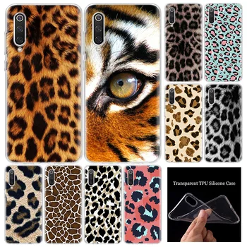 Tiiger Leopard Printida Panther Pehmest Silikoonist Telefoni Puhul Xiaomi Redmi Lisa 10 9S 8T 9 8 7 6 6A 7A 8A 9A 9C K20 K30 S2 Pro Shell