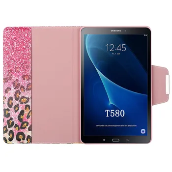 Kawaii Loomade Samsung Galaxy Tab A6 10.1 2016 SM-T580 SM-T585 Juhul Flip Cover Stand Juhul Tahvelarvuti Galaxy Tab 2016
