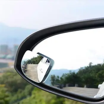 Auto 1tk/2tk 360 Kraadi Pöörlevad lainurk Kumer Blind Spot Peegel Frameless tahavaate Peegel, Auto Parkimine Rearview Mirror