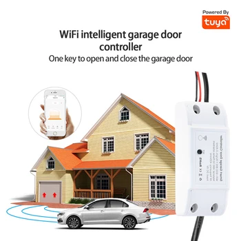 Newset WIFI garaaž networking controller TUYA Tuya APP kontrolli hääljuhtimine anti-theft alarm koos võtmega