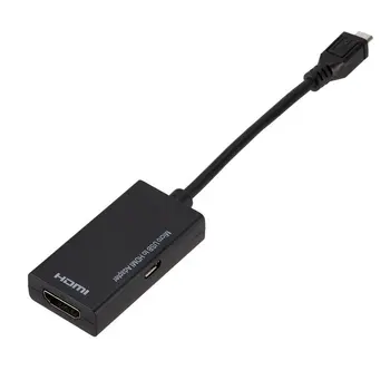 TV-Kaabliga Adapter MHL-Micro-USB-HDMI-ühilduv 1080P HD NFC Android Telefonid Tablett Adapter Audio&video ONLENY Ühe