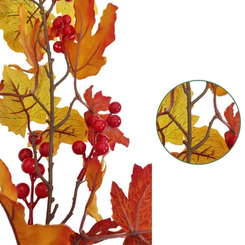 Kunstlik Kuulu Maple Leaf Viinapuu Pulm Taustaks Arch Wall Decor Võltsitud Rippuvad Taim Ivy Tabelis Festival Pool Decor