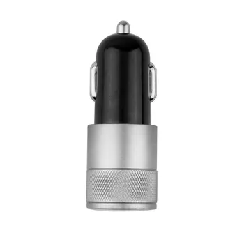 Mood 12v 24v 2.1 1.0 A Alumiiniumist dual usb 2-port USB Universaalne Auto Adapter Tavaline Usb-Laadijaga Kiire