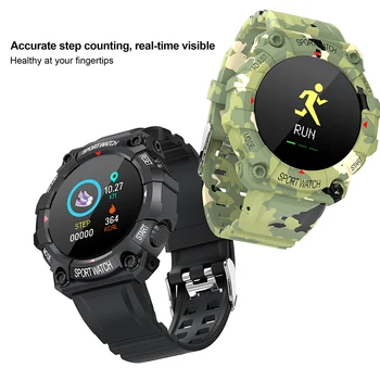 FD68 1.3 tolline Smart Vaadata Meeste ja Naiste Lady Fitness Tracker IP67, Veekindel Bluetooth Smartwatch iOS Android Smart Vaadata