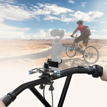Bike Jalgratta Hoidiku Summutamine amortisaator Mount Fikseeritud Clip Statiivi jaoks OSMO Tegevus gopro hero action kaamera Tarvikud