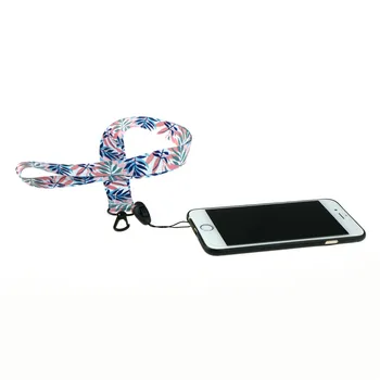 DIY Riputada Nööri kaelapaela kinnitamine Väikesed Värsked Lehed kaelarihma Lanyards Jaoks Võtmed ID-Kaart Jõusaal Mobiiltelefoni Rihmad USB-Pääsme Omanik