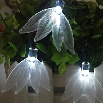 Veekindel LED Päikese Valgus Õnnelik Neli-Leaf Ristik LED-String Haldjas Kerge Väljas Aed Uut Aastat, Pulmi Jõulud Decor