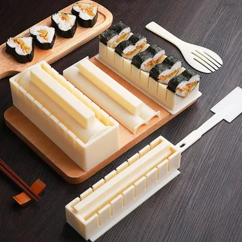 Lihtne Kasutada DIY Riisi Palli Sushi Tegija Hallituse Köök Sushi Tegemise Tööriista Komplekt Sushi Rulli Köök Aksessuaar Toiduvalmistamise Vahend
