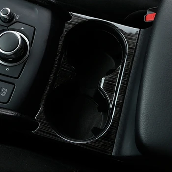 3TK Auto käiguvahetuse Konsooli Paneeli Katta Sisekujundus topsihoidja Kaas Mazda CX-5 CX5 2017-2020 LHD Must Harjatud