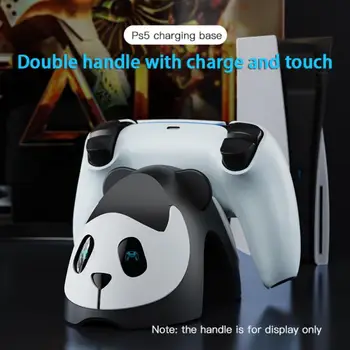 Panda Dual Kiire Laadija PS5 Wireless Controller Tüüp-C Laadimine Häll Dock Station Sony PlayStation5 Juhtnuppu Gamepad