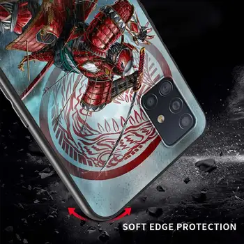 Samurai Jaapani Mobiiltelefonide Kate Samsung Galaxy M31 Peaminister M51 M30s M31s M11 A7 A9 2018 M01 F41 mobiili Puhul