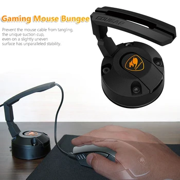 RGB Gaming Mouse Bungees Kaabel Traat Omanik iminapp Hiired Juhtme Klamber Kinniti Omanik Clipper Klamber kooskõlas 2-Port USB