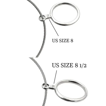 Ringi Sizer Komplekt Metall Sõrme Suurus Näidik Mõõta Tööriista Ehted Suuruse Vahendid, Rõngad Mõõdud 0-15 Pool Suurus 31 Tükki