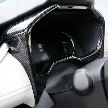 Toyota RAV4 2019-2021 süsinikkiust Sisemine Konsooli Kriips Paneeli Raami Sisekujundus Katta Auto muutmist Auto osad