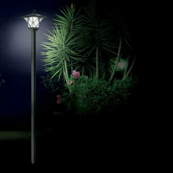 2 Tk LED Solar Powered Traditsiooniline Aed Lamp Post Lamppost Laterna Valgus Decor