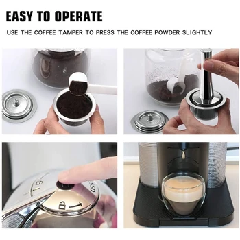 150Ml Kohvi Kapsel-Espresso Vertuo Kapsel Pod Vertuoline Kohvimasin Kasutatava Kohvi Filtri Komplekt