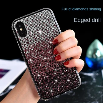 Uus teemant case for iPhone 12 mobiiltelefoni puhul gradient värvi
