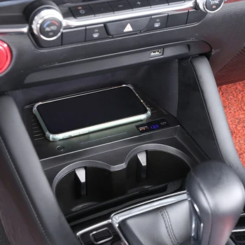 15W Auto Juhtmeta Laadija puhul Mazda 3 Axela 2020 QI Telefon Juhtmeta Laadija laadimisalus Tarvikud