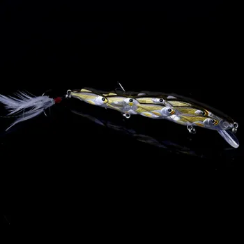 5TK Raske Sööt Lepamaim Kalapüügi lures Peche Bass Trall Kunstlik SwimBait 3D Silmad Wobbler Crankbait Karpkala Kinnitusseadmete ja kalastustarbed