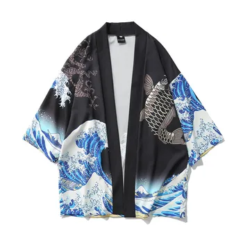 Meeste Jaapani obi mees yukata meeste haori Jaapani samurai riided traditsiooniline Jaapani riided Kimono jakk