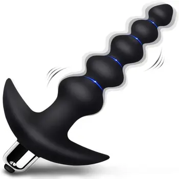 Vibreeriv Helmed Butt Plug Silikoon 16 Vibratsiooni Režiimid Disain Anal Seksi Mänguasi, Veekindel Bullet Vibraator Meestele, Naistele ja Paaridele