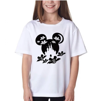 Lõbus Miki Graafiline T-särk Poistele Disney Cartoon Prindi Riided Harajuku Vabaaja Suvel Armas Tüdruk Särk Laste Tee Särk