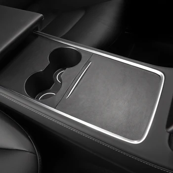 Auto Kesk-juhtpaneel Kaitsva Paik Tesla Model 3/Y 2021 Auto Tarvikud süsinikkiust ABS Plaaster