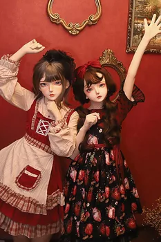(DOLLKII-B9) Kvaliteetse Käsitöö Naiste Tüdruk Vaik Poole Pea Cosplay Jaapani Roll Mängida BJD Kigurumi Mask Crossdresser Nukk Mask