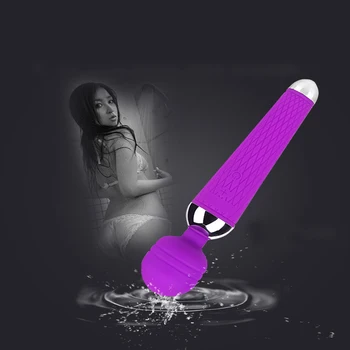 Traadita Vibraator Magic Wand Dildo Naistele Füüsilisest Rõõm USB-Laadimine Täiskasvanud Sugu Mänguasjad, Naiste G-Spot Kliitori Stimulaator Massager