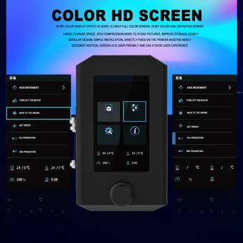 Ekraan Paneel, 4.3 tolline 24 Bitti Värviline Full-Touch Värv 3D Printeri Tarvikud CREALITY Ender 3D Printeri Osad Komplektid