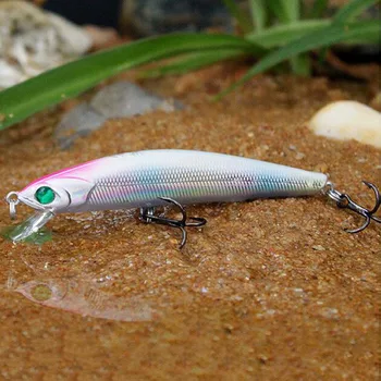 Kunstlik Lepamaim 7g/8cm Magevee Kõrge Kvaliteedi Kalapüügi Peibutis Raske Sööt 3D Silmad Biooniline Anti-Korrosiooni Plastikust kalasöödaks