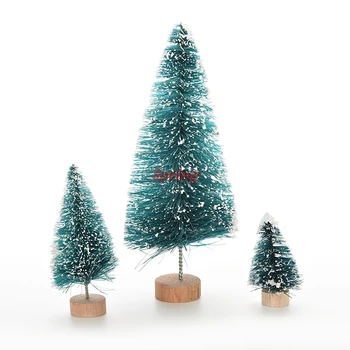 Uus 1tk Jõulupuu Väike Mänd. Paigutatud Töölaual Mini Xmas Tree 3 Suurused jõulukaunistused Kodu
