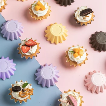 50tk/Set Raske Muffin Cupcake Liner Paber Toetus Tassi Juhul Sahtel Kaunistus Vahend Muffin Koogikesi Paber Cup Saia Vahendid