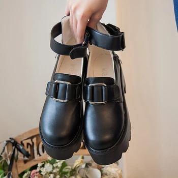 2021 Kingad kontsad naiste armas korea vintage kingad naiste Mudelid Mary Jane Kingad, platvorm kingad madala kontsaga mood naiste pumbad