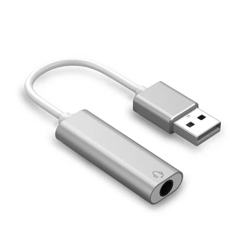 USB type-C-3.5 mm Stereo Jack, Peakomplekti Adapter Kaabel Väline helikaart G6DC