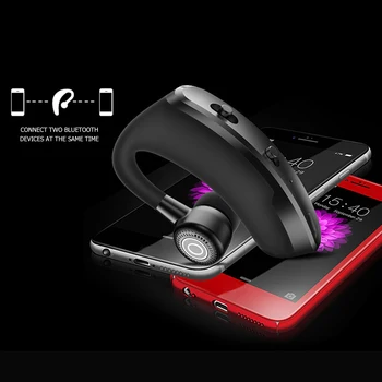 V9 Bluetooth-ühilduva Peakomplektiga Juhtmeta Hands Free Kõrvaklapid koos Mic Juhi Aednik tervisespordi-Traadita Kõrvaklapid Stereo