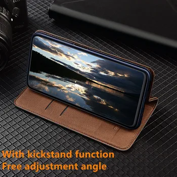 Litchi tera ehtne Nahk kaardid tasku telefoni puhul Vivo V21 4G/Vivo V21 5G/Vivo V13 telefoni kott magnet-kabuur coque capa