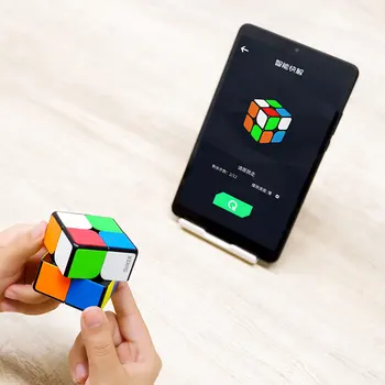 Algne Kõrge Kvaliteedi Giiker i2 2x2x2 Magnet Smart Magic CubeAI Bluetooth-Ühendus APP Tarkus Kiirus Puzzle Lastele Mõeldud Mänguasjad