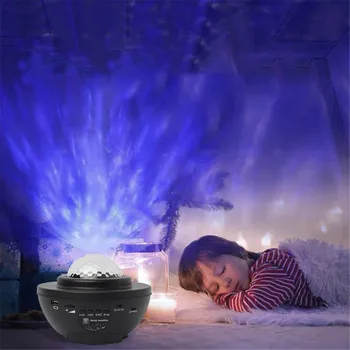 Värvikas Projektor tähistaeva öö Blueteeth USB hääljuhtimine Muusika Mängija Laps on Öö, Valgus Romantiline