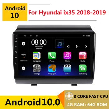 8 core android 10 autoraadio auto stereo Hyundai ix35 LM Tucson 3 2018 2019 navigatsiooni GPS DVD Multimeedia Mängija