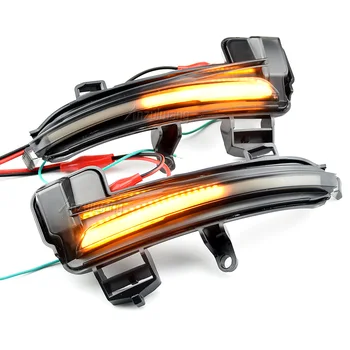 2tk Dünaamiline Leidke LED-Skoda Superb B8 MK3 III Typ 3V 2016-2019 suunatule Peegel Näitaja Blinker Pühkimine