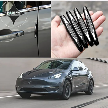 ABS kokkupõrke-Riba Universaalne jaoks Tesla Auto Uks on Velje Serva Peen ja Vastupidav Kaitsev Liimiga Ribad Mitmevärviline