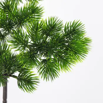 1tk Kunstlik Külaline-Tervitus Mänd Bonsai Taime Ornament Simulatsiooni Roheline Taim Office Aed Kodu Kaunistamiseks